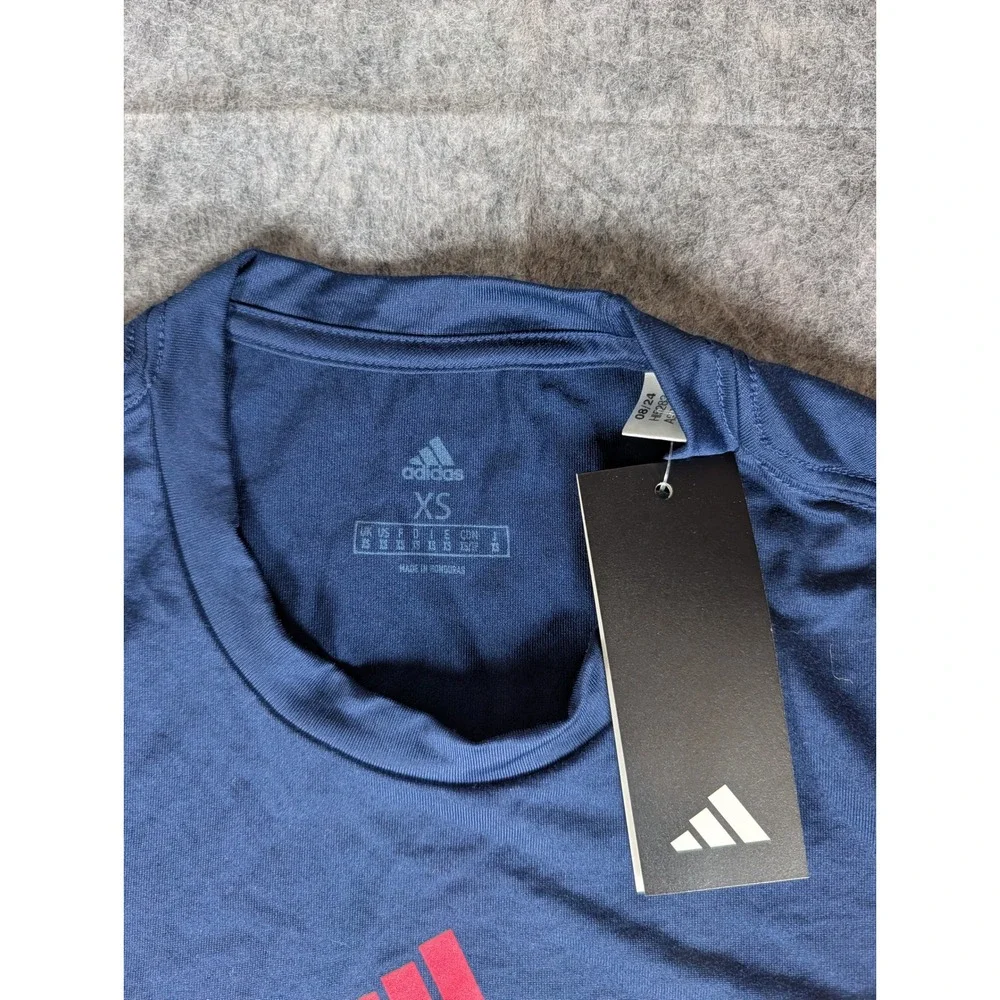 Adidas FC Dallas MLS Long Sleeve Training Shirt Navy Blue Dallas Til I Die‎ XS